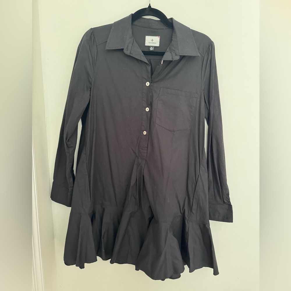 Tuckernuck Black Callahan Shirt Dress